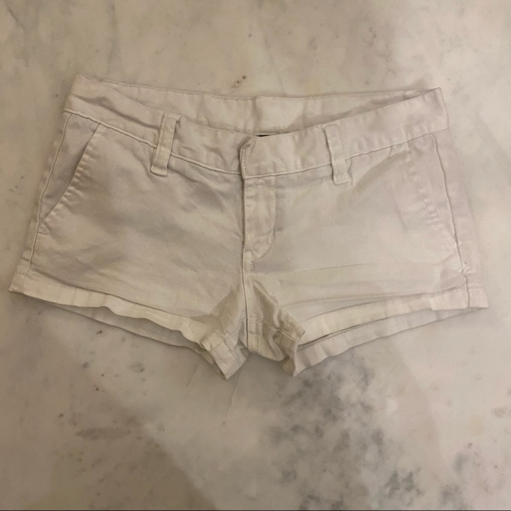 White Hurley shorts